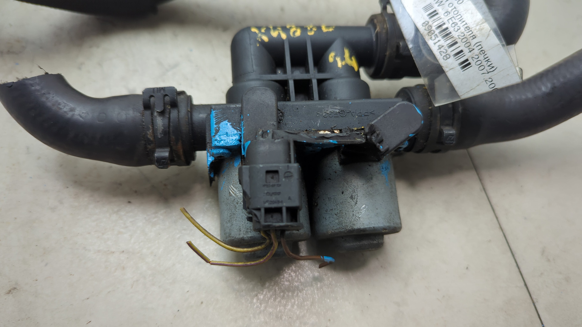 Краник печки