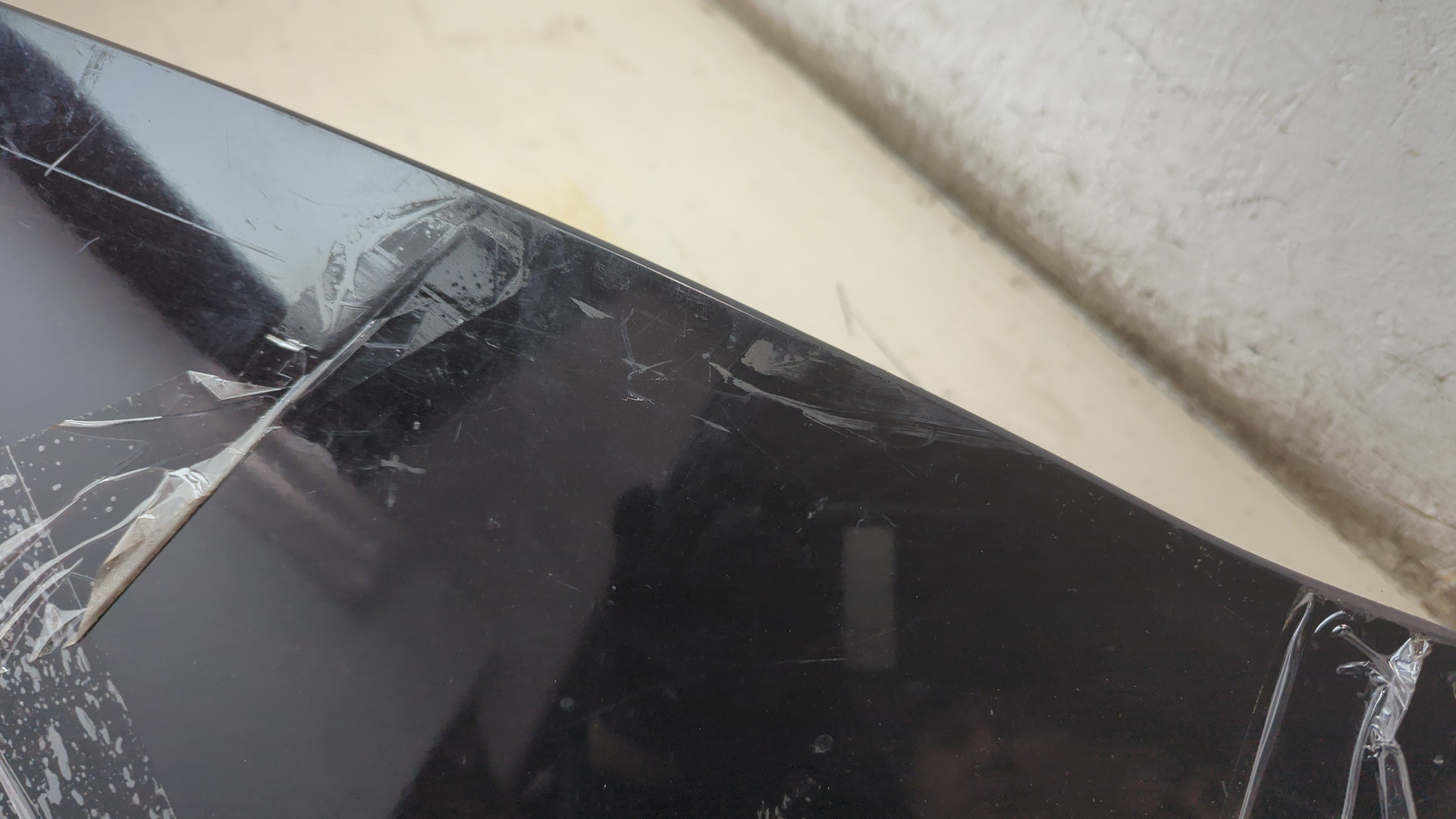 Спойлер переднего бампера