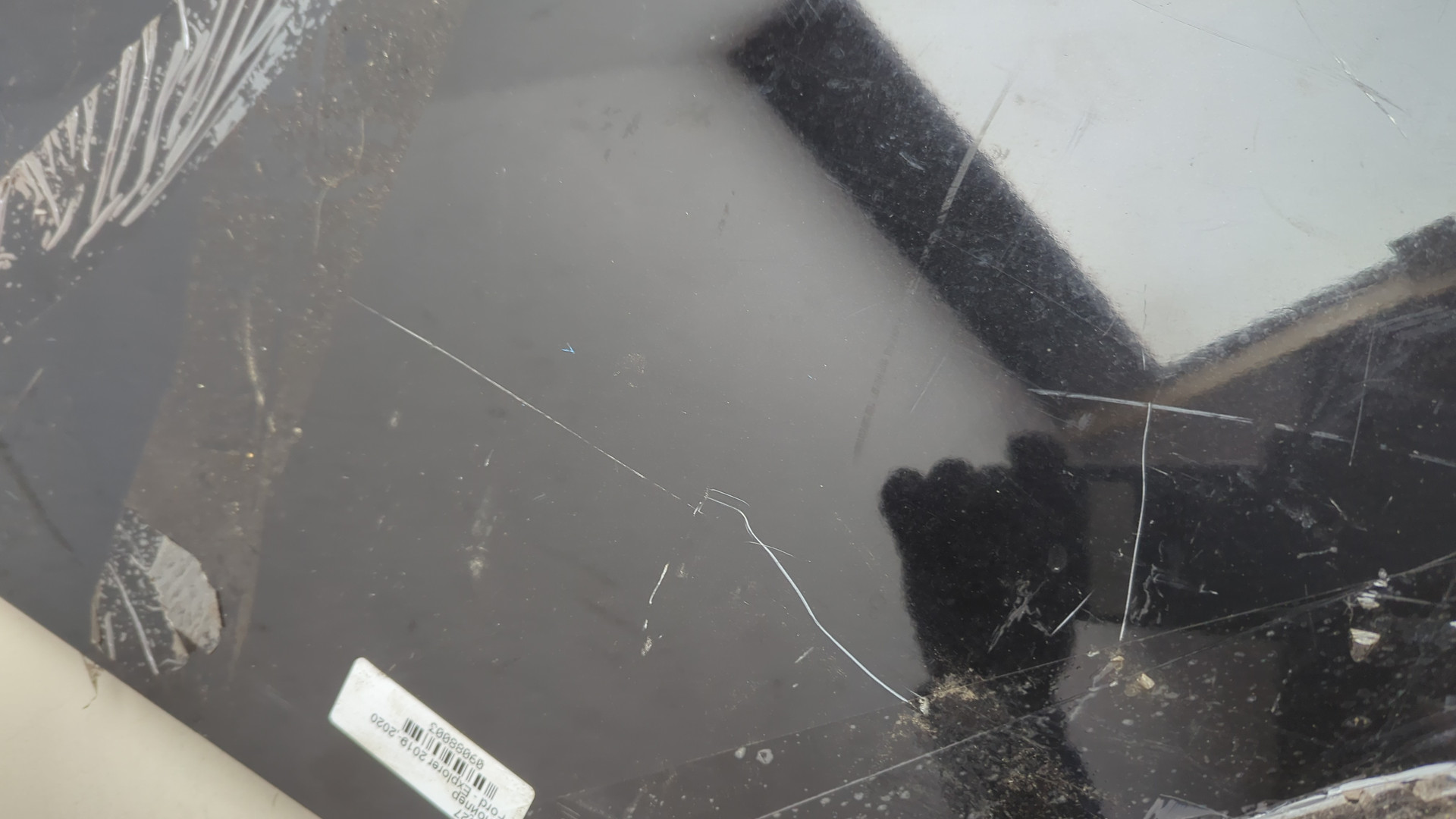 Спойлер переднего бампера