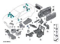 61149350314, 9350314 Блок предохранителей BMW 5 G30, G31 2016-2024 9137792 #4