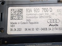 83A920700D Щиток приборов (приборная панель) Audi Q3 2018- 9248792 #6