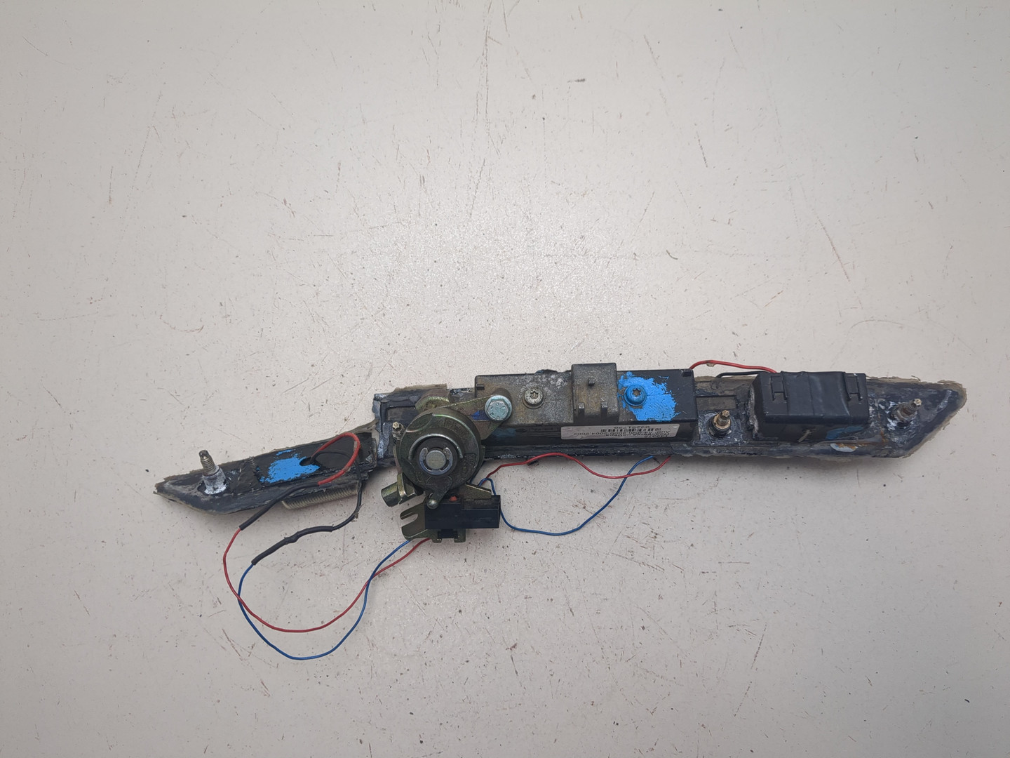 Фонарь подсветки номера