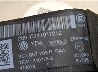 3C1857705P Ремень безопасности Volkswagen Passat 7 2010-2015 Европа 9272253 #5