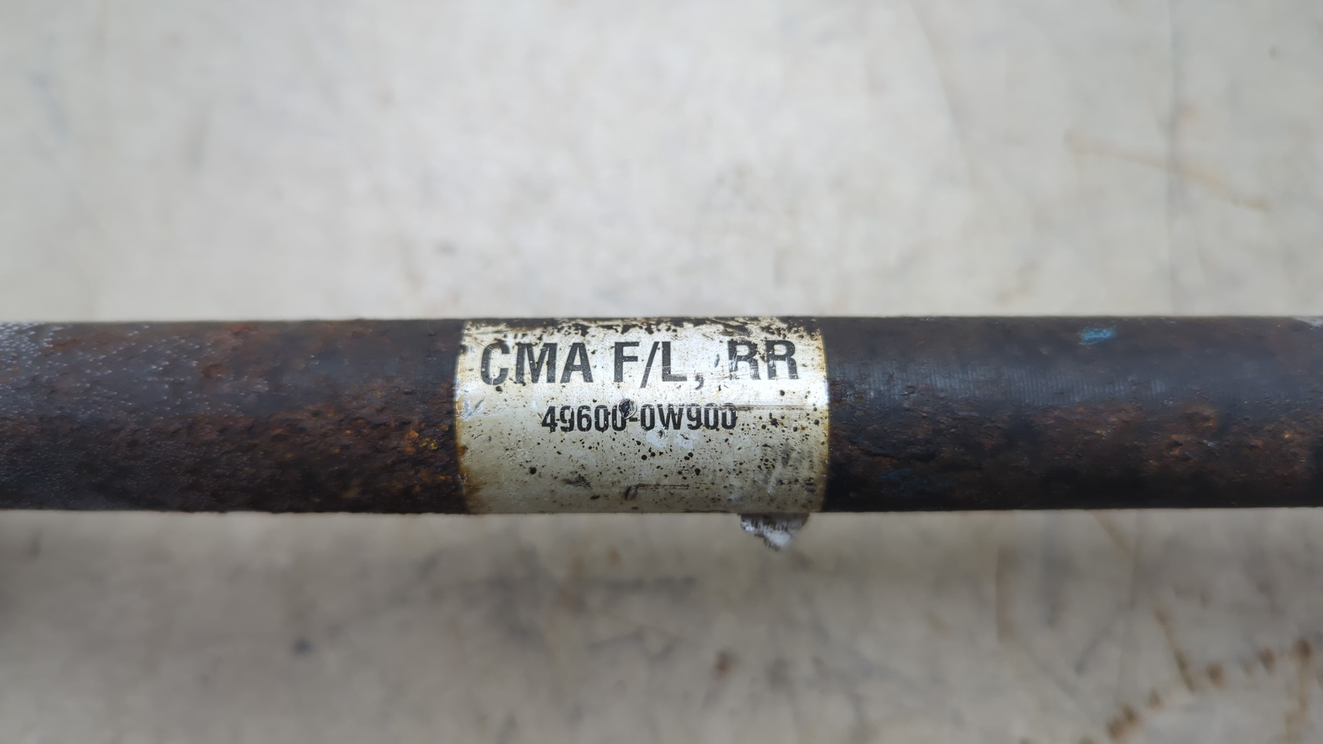 Полуось задняя правая