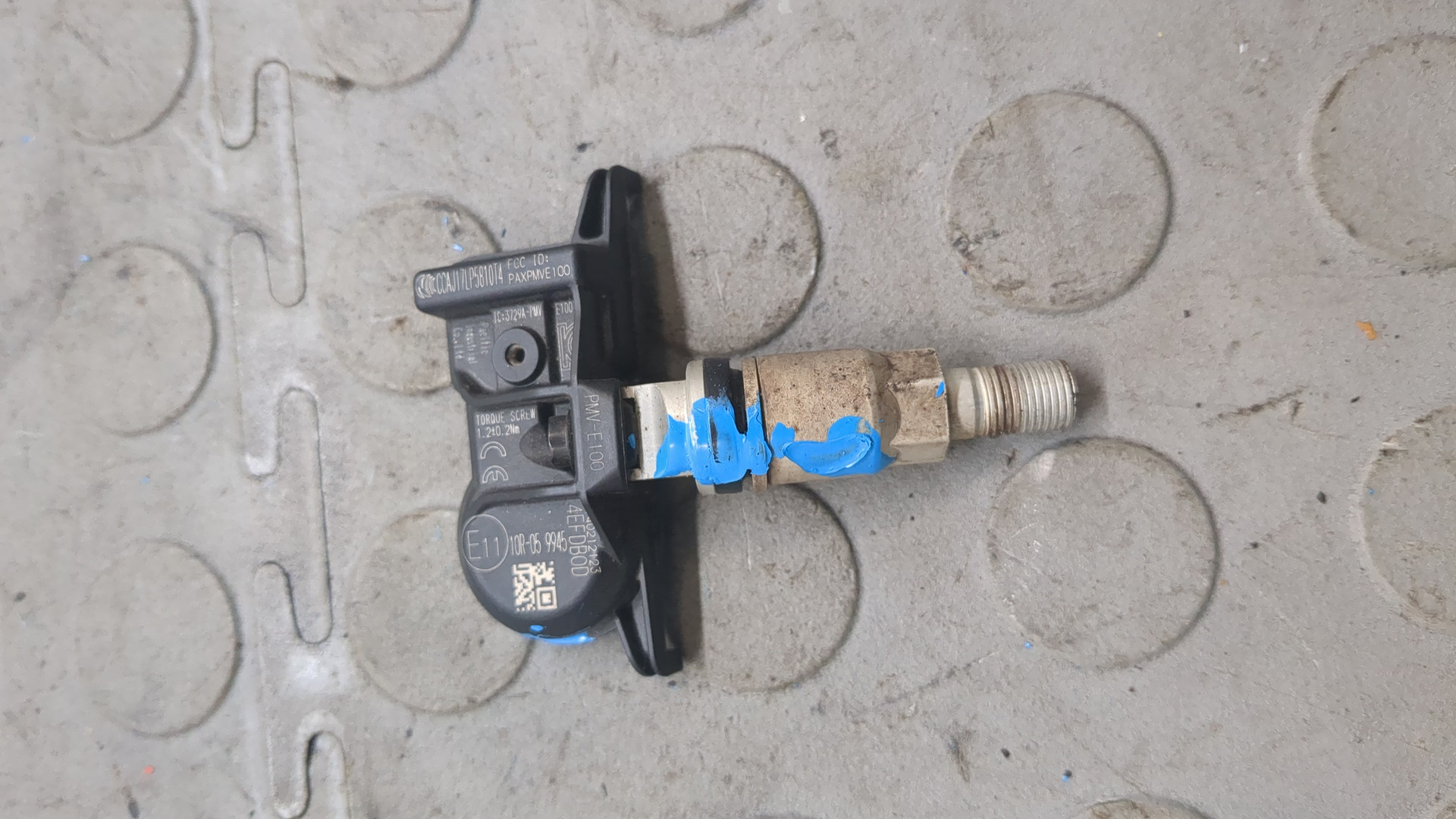 Датчик давления в шине