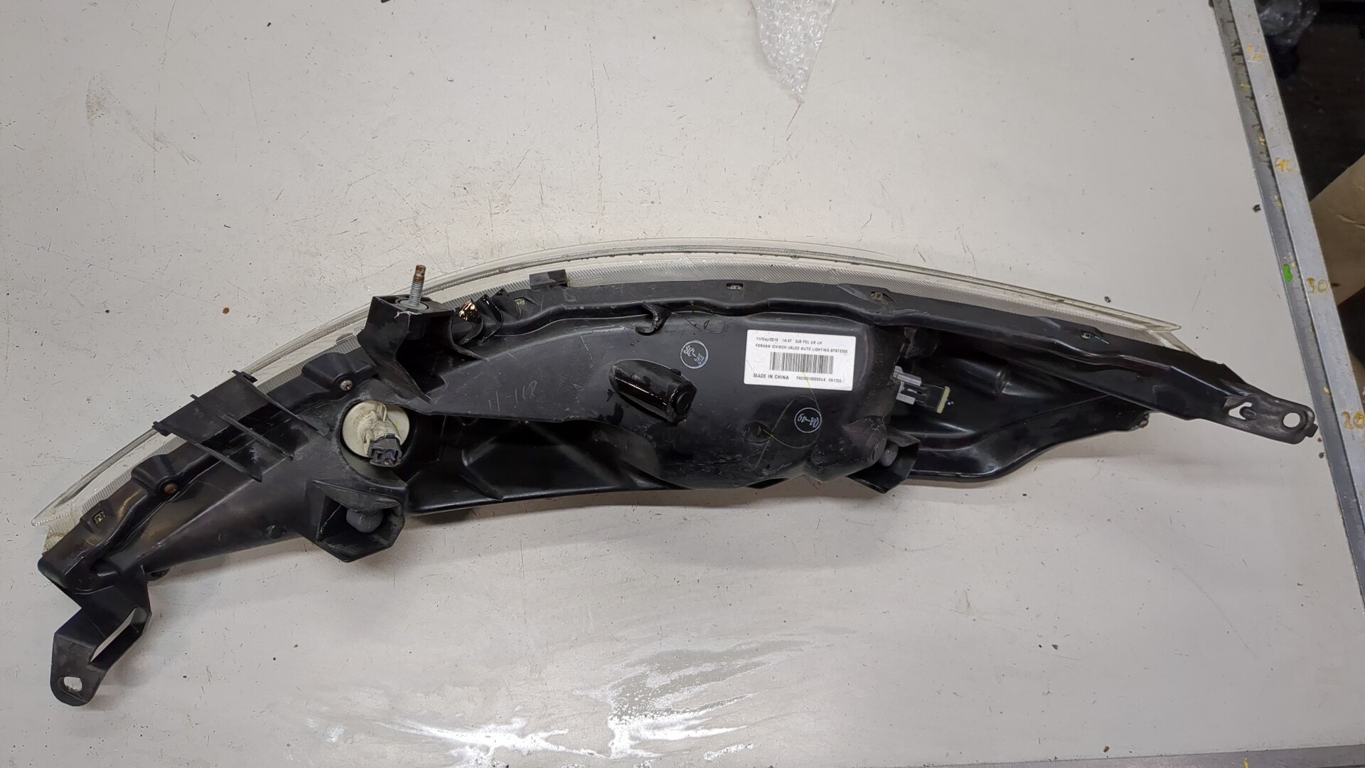 Повторитель на крыло левый