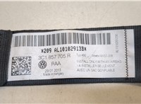  Ремень безопасности Volkswagen Passat CC 2012-2017 9503931 #3