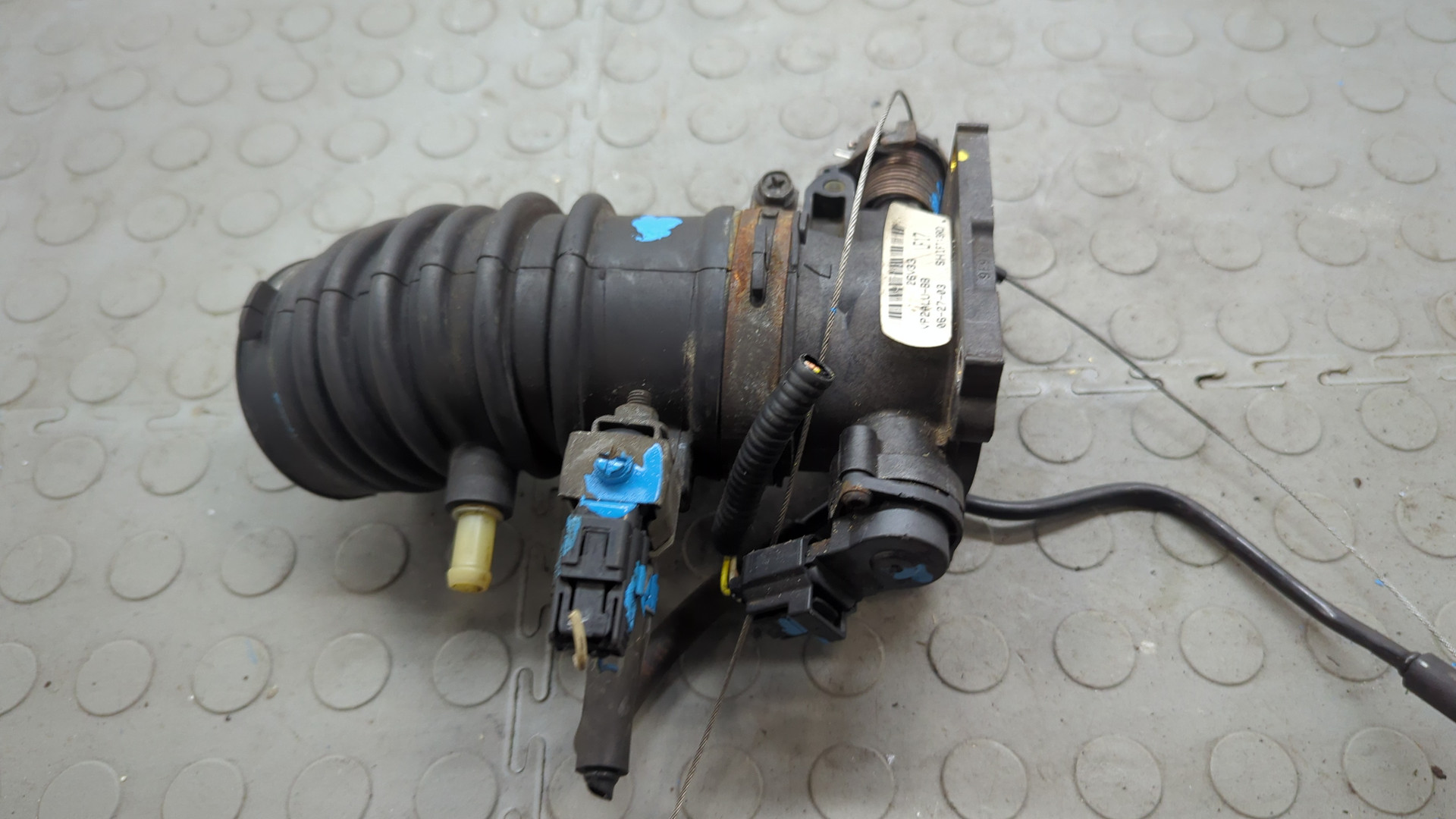 Заслонка дроссельная электрическая