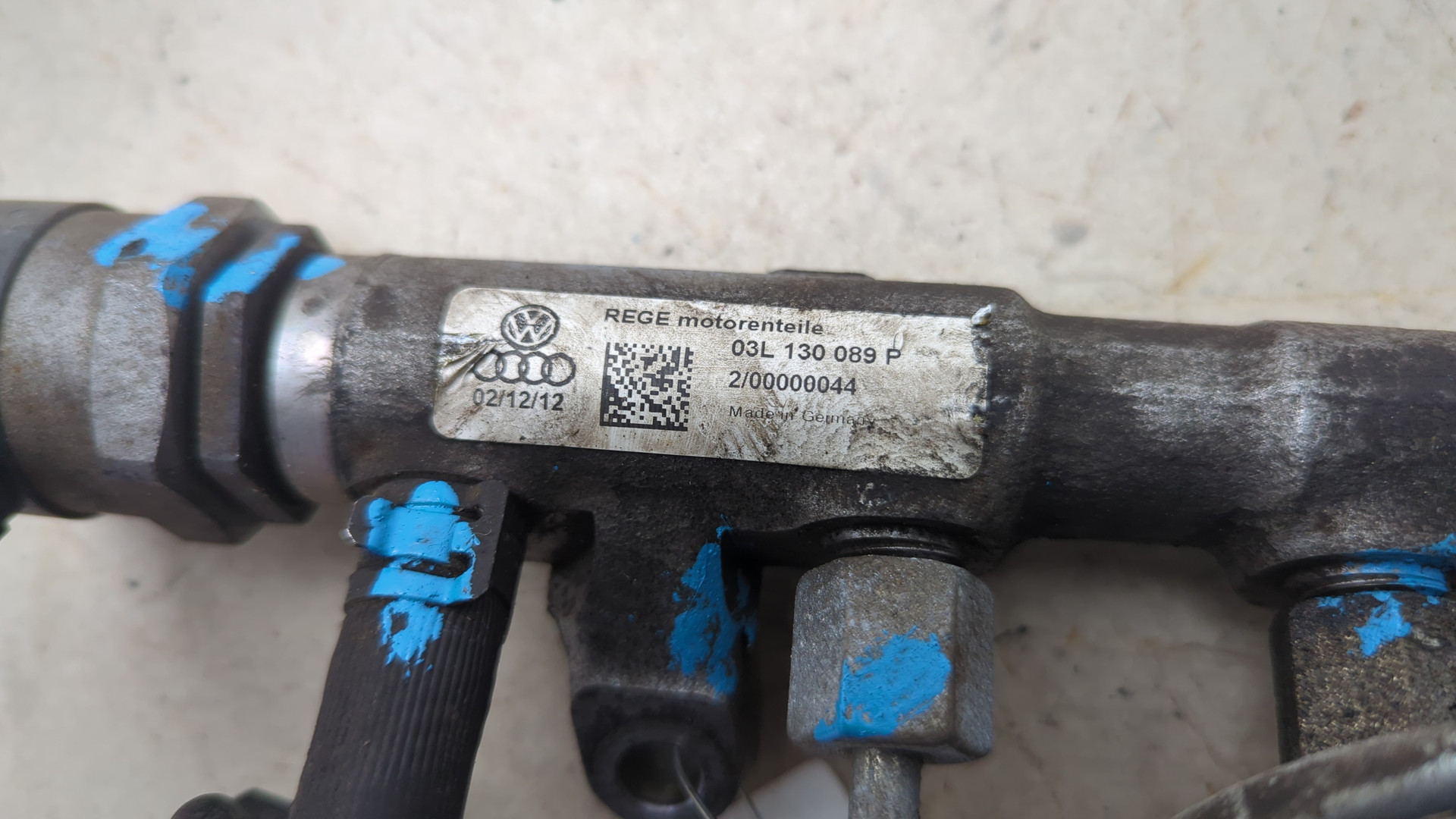 Рейка топливная (рампа)