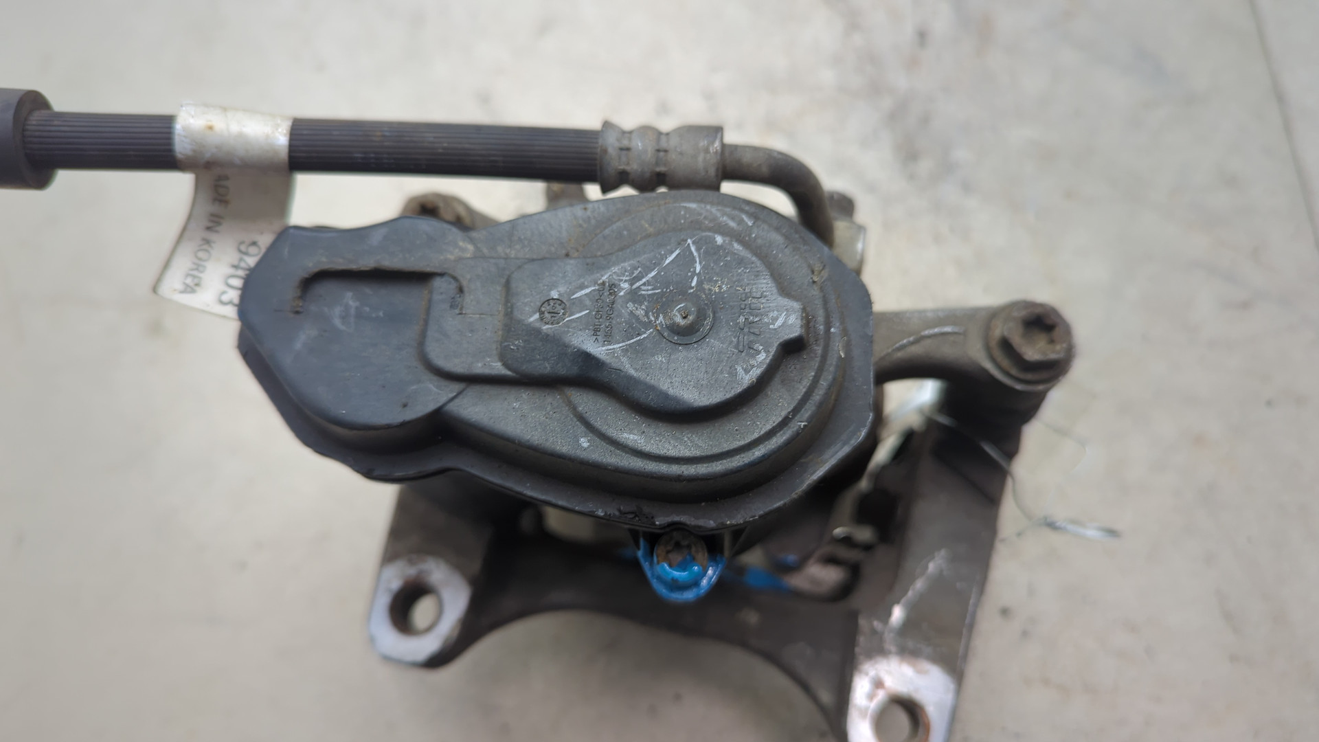 Суппорт задний левый