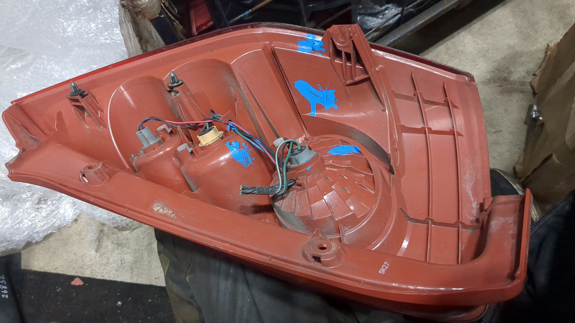 Фонарь задний левый