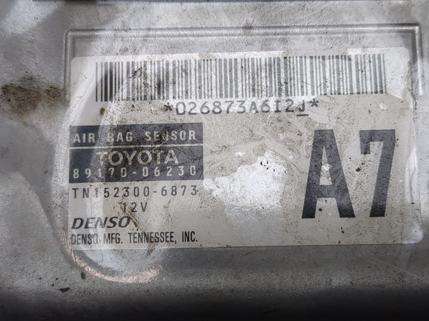 Блок управления подушек безопасности (AIR BAG)