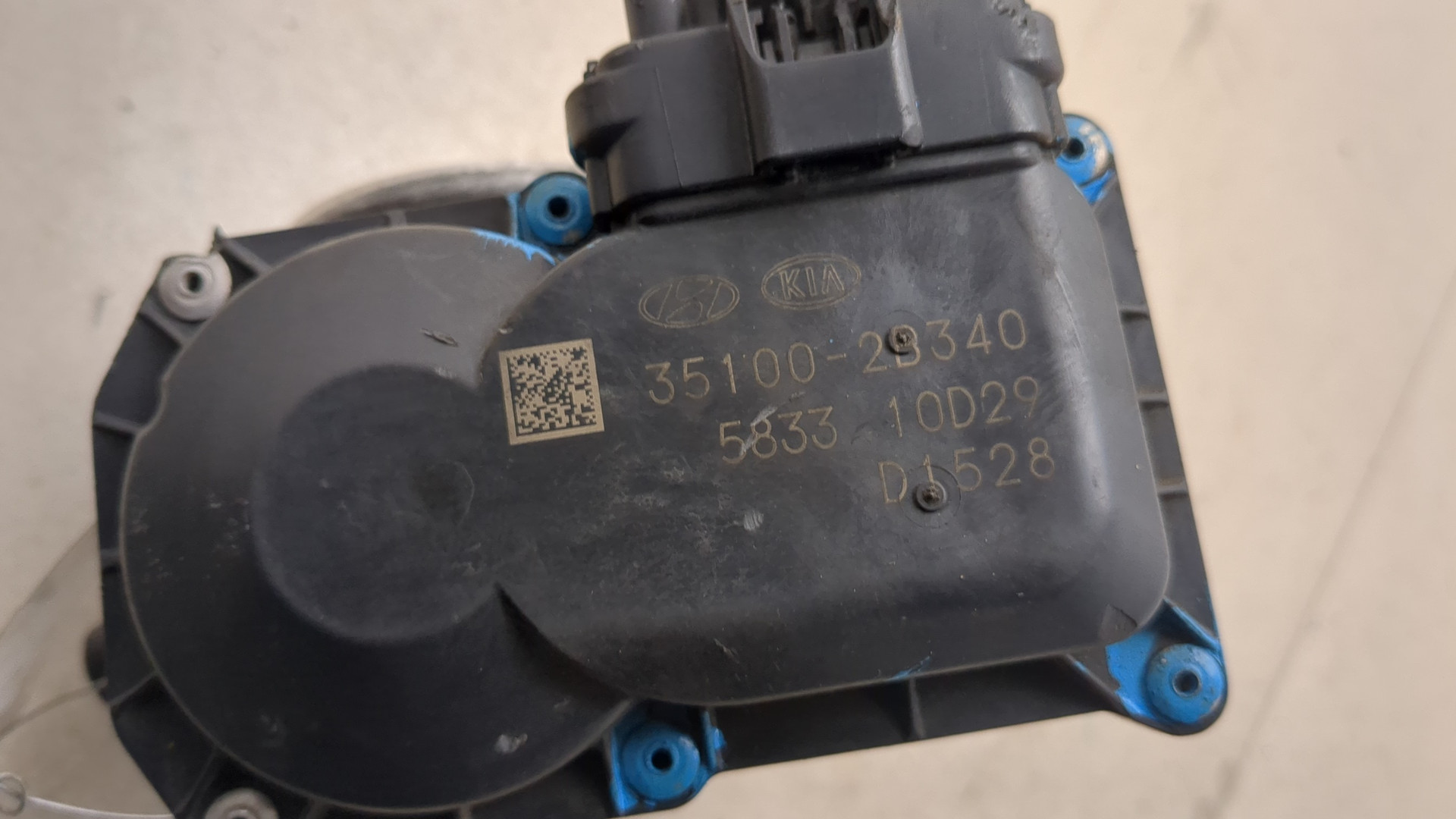 Заслонка дроссельная электрическая